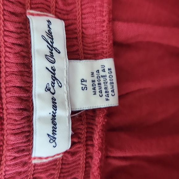 American eagle coral pink top Size S - Picture 2 of 3